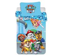 PAW PATROL, 100% Cotton, Blue, 100 x 135 + 40 x 60 cm