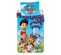 Paw Patrol 2-Piece Baby Bedding Set 100% Cotton 100 x 135 cm, 40 x 60 cm, Cotton