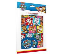 Paw Patrol 2 Sheets Of Gift Wrap And 2 Gift Tags