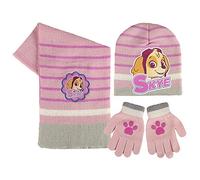 Paw Patrol 2200001771 Skye Childrens Winter Set includes Beanie Hat/Gloves and Scarf (One Size)