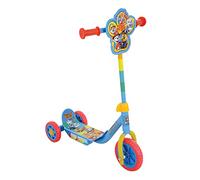 Paw Patrol 3-Wheel Scooter for Kids Deluxe Edition Officially Licensed with Exciting Decals Sturdy Steel Frame Puncture-Proof Tires, Adjustable Handlebar Height - 3+ Years