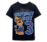 Paw Patrol 3 Year Old Birthday Boy Kids Premium Organic T-Shirt Navy