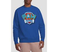 Paw Patrol 3D Logo Crew Sweatshirt, Royal Blue | Size: 2XL Paw Patrol Royal 2XL