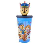 Paw Patrol 3D Tumbler for Kids - 444ml | BPA-Free Drinkware with Chase Head | Fun & Durable Adventure Cup