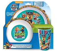 Paw Patrol 3pcs Reusable Premium Kids Dinner Tableware Set