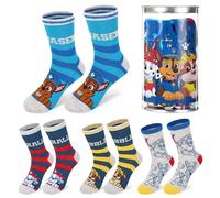 Paw Patrol 4 Pair Ankle Cotton Socks for Kids - Ideal Kids Children Gift