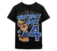 Paw Patrol 4 Year Old Birthday Boy Kids Premium Organic T-Shirt