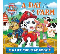 PAW Patrol A Day At The Farm Lift-the-Flap book: Brand New lift-the-flap Farm board book, perfect gift for PAW Patrol fans aged 1, 2, 3, 4 years