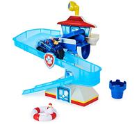 PAW Patrol Adventure Bay Bath Playset with Light-up Chase Vehicle Bath Toy