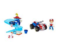 PAW Patrol Adventure Bay Bath Playset with Light-up Chase Vehicle, Bath Toy for Kids Aged 3 and up & PAW Patrol Ryder’s Rescue ATV Vehicle with Collectible Figure, for Kids Aged 3 and up