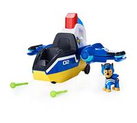 Paw Patrol 6059439 Spin Master Transforming Spiral Lights and Sounds, Amazon Exclusive, Deluxe Rescue Jet, 1