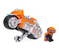PAW Patrol Age 3+, Moto Pups Zuma’s Deluxe Pull Back Motorcycle Vehicle with Wheelie Feature and Figure