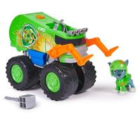 Paw Patrol Age 3+: Rescue Wheels Rocky’s Recycle Truck, Toy Truck with Projectile Launcher and Collectible Action Figure, Kids’ Toys for Boys & Girls Ages 3+