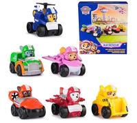 Paw Patrol: Air Rescue, 6-Piece Pup Squad Racers, Toy Cars Gift Set with Chase, Marshall, Skye, Rubble, Rocky & Zuma, Kids Toys for Boys & Girls 3+