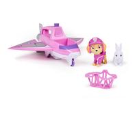 Paw Patrol: Air Rescue Skye Action Figure & Hero Claw Jet Plane with Retractable Claw, Rescue Basket & Bunny, Kids’ Toys for Boys & Girls Aged 3+
