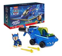 Paw Patrol Aqua Pups, Chase Transforming Shark Vehicle with Collectible Action Figure, Kids Toys for Ages 3 and up
