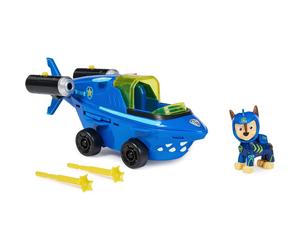Paw Patrol Aqua Pups Chase's Transforming Shark Vehicle Kids Toy Playset