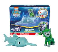 Paw Patrol, Aqua Pups Rocky and Sawfish Action Figures Set, Kids’ Toys for Ages 3 and up
