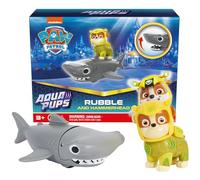 PAW Patrol, Aqua Pups Rubble and Hammerhead Action Figures Set, Kids’ Toys for Ages 3 and up