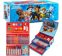 Paw Patrol Art Set, Colouring Sets for Children, Over 40 Art Supplies for Kids (Multicolor)