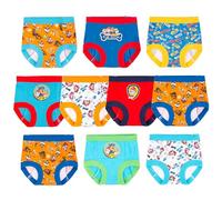 Paw Patrol Baby Boys' Toddler Potty Starter Kit with Stickers and Tracking Chart in Sizes 18m, 2t, 3t, 4t Underwear, 10-Pack Training Pant, 18 Months (Pack of 10)