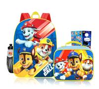 Paw Patrol Backpack with Lunchbox Set for Toddlers School Bundle + More