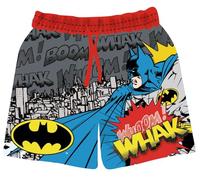 Paw Patrol/Batman Boys' Swimming Trunks Swimming Trunks with Elastic Waistband and Mesh Lining, Almost Dry Swimming Boxer Children, gray, 4 Years