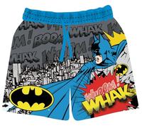 Paw Patrol/Batman Boys' Swimming Trunks Swimming Trunks with Elastic Waistband and Mesh Lining, Almost Dry Swimming Boxer Children, black, 6 Years