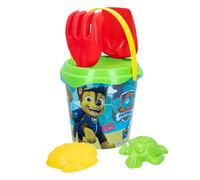 Paw Patrol Beach Toy Set, 18cm Bucket, 6 Pieces