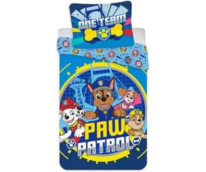 Paw Patrol Bed Linen Set 2-Piece 135 x 200 cm 80 x 80 cm