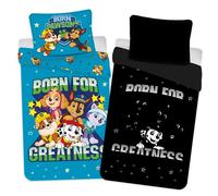 Paw Patrol Bedding Set - Glow in the Dark - Duvet Cover 100 x 135 cm + Pillowcase 40 x 60 cm