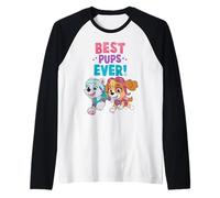 Paw Patrol Best Pups Ever Raglan Baseball Tee