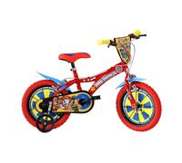 Dino Paw Patrol 14in Kids Bike - Red/Blue