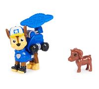 Big Truck Pups Chase Action Figure with Clip-on Rescue Drone, Command Center Pod and Animal Friend Kids Toys for Ages 3 and up