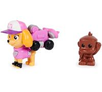 Paw Patrol Big Truck Pups Skye Action Figure with Clip-on Rescue Drone, Command Center Pod and Animal Friend Kids Toys for Ages 3 and up