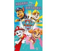 PAW PATROL BIRTHDAY CARD