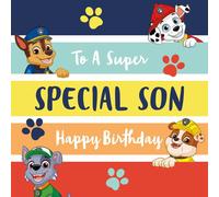 Paw Patrol Birthday Card, To A Super Special Son