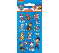 Paper Projects 01.70.15.046 Paw Patrol Blue Party Size Sticker Pack (6 Sheets), 12.5cm x 7.5cm