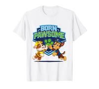 Paw Patrol Born Pawsome T-Shirt, Men, White, 4X-Large