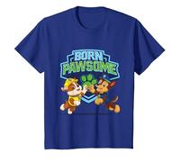 Paw Patrol Born Pawsome T-Shirt, Youth, Royal Blue, Small