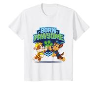 Paw Patrol Born Pawsome T-Shirt, Youth, White, Small