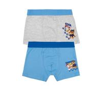 Paw Patrol boxer shorts for boys - kids underwear boxer pants grey/blue (pack of 2) (DE/NL/SE/PL, numeric, 110, 116, regular, grey/blue)