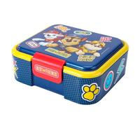 Paw Patrol Boy Kids Lunch Box with Compartment - BPA Free Bento Boxes | Rectangular School & Travel Food & Snacks Box, Officially Licensed Cute Plastic Sandwich Container for Boys & Girls