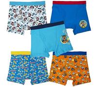 Paw Patrol Boys' 100% Combed Cotton Underwear Multipacks with Chase, Skye, Rubble & More in Sizes 18m, 2/3t, 4t, 4, 6, 8, 5-Pack Boxer Brief, 6 (Pack of 5)