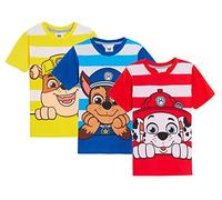 Paw Patrol Boys 3 Pack T-Shirts 4-5 Years (Pack of 3) Multi