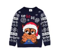 Paw Patrol Boys Blue Chase Christmas Jumper - 3-4 Years
