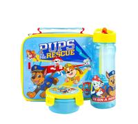 Paw Patrol Lunch Bag Bottle and Snack Pot (Boys Blue)