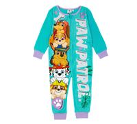 Paw Patrol Girls Onesie in Blue | Kids All in One Sleepsuit | Liberty, Skye, Chase, Marshall, Rubble All Over Print PJs | Cosy Nightwear Pyjama Bodysuit | Pajama Loungewear Gift for Children