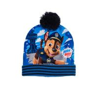 Paw Patrol Boy's Bobble Winter Hat, darkblue, 6 3/8