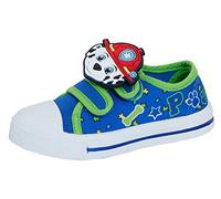 Paw Patrol Boys Canvas Pumps Blue/Green UK 9 Child